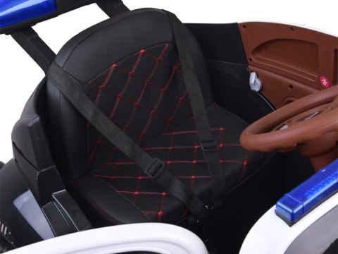 Autko na akumulator dla dziecka radiowóz garbus POLICJA bujanie PA0350