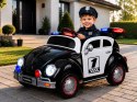 Autko na akumulator dla dziecka radiowóz garbus POLICJA bujanie PA0350