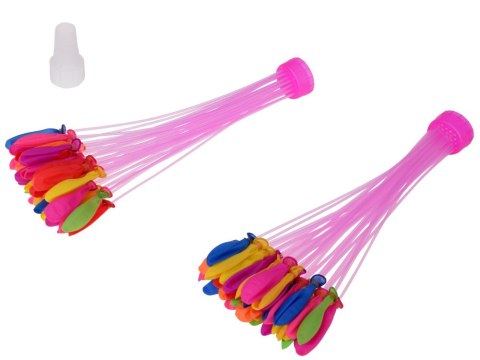 Balony na wodę - napełnij wężem 74 szt. w 60 sekund! Bomby wodne ZA6161