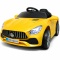 Cabrio B3 ŻÓŁTY Autko na akumulator - Światła, Dźwięki, MP3, USB - OUTLET