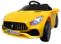 Cabrio B3 ŻÓŁTY Autko na akumulator - Światła, Dźwięki, MP3, USB - OUTLET