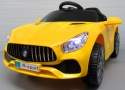 Cabrio B3 ŻÓŁTY Autko na akumulator - Światła, Dźwięki, MP3, USB - OUTLET