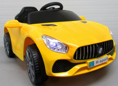 Cabrio B3 ŻÓŁTY Autko na akumulator - Światła, Dźwięki, MP3, USB - OUTLET