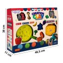 WOOPIE Ciastolina Gofrownica Kuchnia Zestaw Akcesoria 39el