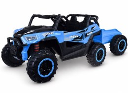 Auto na akumulator dla dziecka dwuosobowy BUGGY 4x4 przyczepa PA0342