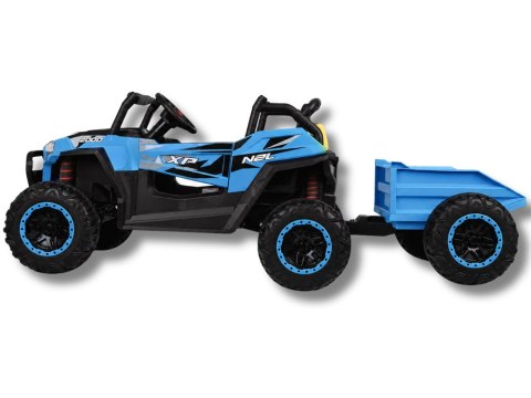 Auto na akumulator dla dziecka dwuosobowy BUGGY 4x4 przyczepa PA0342