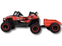 Auto na akumulator dla dziecka dwuosobowy BUGGY 4x4 przyczepa PA0342