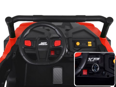 Auto na akumulator dla dziecka dwuosobowy BUGGY 4x4 przyczepa PA0342