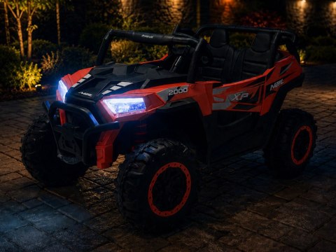 Auto na akumulator dla dziecka dwuosobowy BUGGY 4x4 przyczepa PA0342