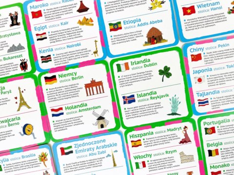 Kapitan Nauka Bójka na państwa i miasta - gra geograficzna GR0903
