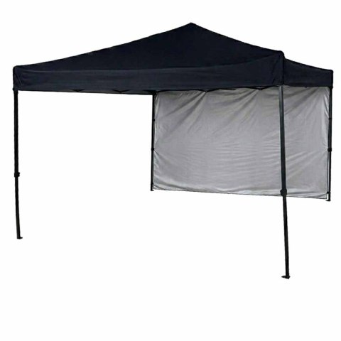 Pawilon ogrodowy LUARO namiot imprezowy handlowy altana 295x305 cm czarny