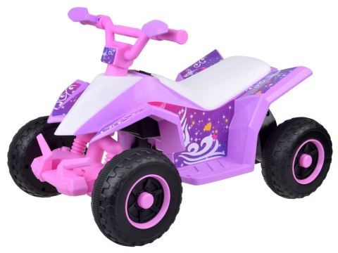 Quad elektryczny na akumulator dla dziecka +przyczepka ef świetlne PA0351