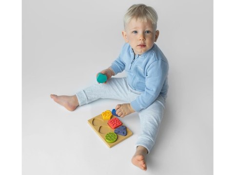 Sensoryczne Klocki Kształty Mom's Care miękka układanka edukacyjna ZA6650