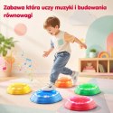 WOOPIE Kamienie Równoważne Interaktywne z Dźwiękiem i Światłem 5 el.