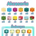 Woopie Klocki Magnetyczne Kostki 54 el Montessori Ocean Układanka Gra 3D