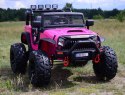 JEEP NA AKUMULATOR BROTHERS , WSPOMAGANIE KIEROWNICY, MIĘKKIE KOŁA, MIĘKKIE SIEDZENIE 24V - 400W/JEEP-JC-666
