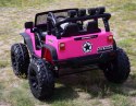 JEEP NA AKUMULATOR BROTHERS , WSPOMAGANIE KIEROWNICY, MIĘKKIE KOŁA, MIĘKKIE SIEDZENIE 24V - 400W/JEEP-JC-666