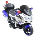 OLBRZYMI SUPER MOTOR ŚCIGACZ POLICYJNY,MIĘKKIE KOŁA, MIĘKKIE SIEDZENIE, GAZ W RĄCZCE, HAMULEC /MH888