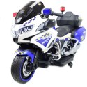 OLBRZYMI SUPER MOTOR ŚCIGACZ POLICYJNY,MIĘKKIE KOŁA, MIĘKKIE SIEDZENIE, GAZ W RĄCZCE, HAMULEC /MH888