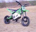 REWELACYJNY MOTOR CROSSOWY SPEED POMPOWANE KOŁA, STALOWA RAMA 36V/A9901