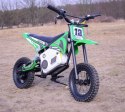 REWELACYJNY MOTOR CROSSOWY SPEED POMPOWANE KOŁA, STALOWA RAMA 36V/A9901