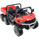 BUGGY 6 KOŁOWY DLA 2 DZIECI, ELEKTRYCZNA WYWROTKA, MIĘKKIE KOŁA, MIĘKKIE SIEDZENIE, 400 WAT/XMX623B