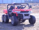 BUGGY 6 KOŁOWY DLA 2 DZIECI, ELEKTRYCZNA WYWROTKA, MIĘKKIE KOŁA, MIĘKKIE SIEDZENIE, 400 WAT/XMX623B