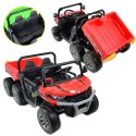 BUGGY 6 KOŁOWY DLA 2 DZIECI, ELEKTRYCZNA WYWROTKA, MIĘKKIE KOŁA, MIĘKKIE SIEDZENIE, 400 WAT/XMX623B