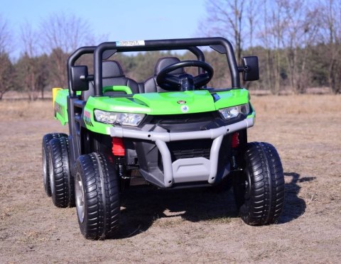 BUGGY 6 KOŁOWY DLA 2 DZIECI, ELEKTRYCZNA WYWROTKA, MIĘKKIE KOŁA, MIĘKKIE SIEDZENIE, 400 WAT/XMX623B