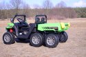 BUGGY 6 KOŁOWY DLA 2 DZIECI, ELEKTRYCZNA WYWROTKA, MIĘKKIE KOŁA, MIĘKKIE SIEDZENIE, 400 WAT/XMX623B