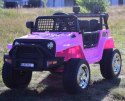 JEEP NA AKUMULATOR "JK OFF ROAD", MIĘKKIE KOŁA, MIĘKKIE SIEDZENIE/LL555
