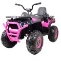 Mega wielki quad na akumulator z pilotem, 4x4, miękkie koła/xmx607