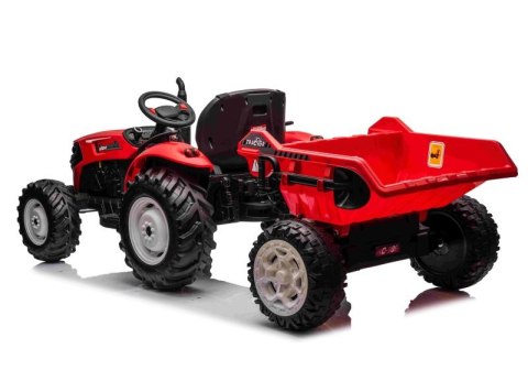 OLBRZYMI TRAKTOR 24 V Z PRZYCZEPĄ I ELEKTRYCZNIE PODNOSZONYM KIPREM SUPER JAKOŚĆ/HC306