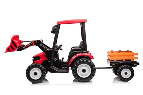 OLBRZYMI TRAKTOR NA AKUMULATOR Z PRZYCZEPĄ 24 V, 400W, PILOT/JS-3158B-24V