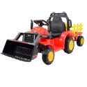 Super traktor z przyczepą i łyżką - na akumulator, pilot/aplikacja/YT1066