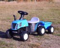 TRAKTOR NA AKUMULATOR T12V, 2 SILNIKI, 2 AKUMULATORY/A009-S