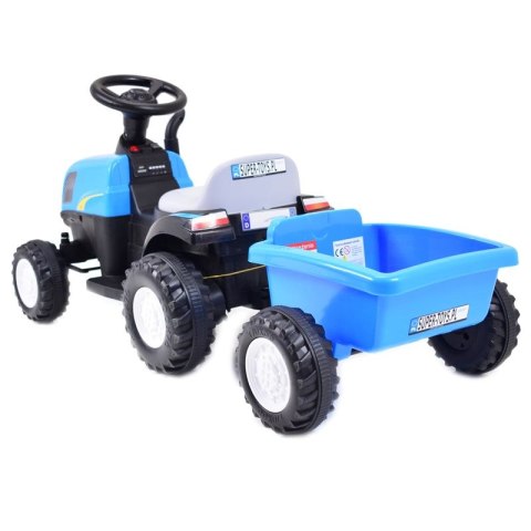 TRAKTOR NA AKUMULATOR T12V, 2 SILNIKI, 2 AKUMULATORY/A009-S