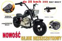 MOTOR CHOPPER "HELD", POMPOWANE KOŁA DO 25 KM/H, PODŚWIETLANY SILNIK/XB1058