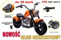 MOTOR CHOPPER "HELD", POMPOWANE KOŁA DO 25 KM/H, PODŚWIETLANY SILNIK/XB1058