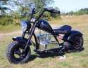 MOTOR CHOPPER "HELD", POMPOWANE KOŁA DO 25 KM/H, PODŚWIETLANY SILNIK/XB1058