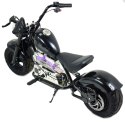 MOTOR CHOPPER "HELD", POMPOWANE KOŁA DO 25 KM/H, PODŚWIETLANY SILNIK/XB1058