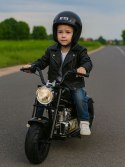 MOTOR CHOPPER "HELD", POMPOWANE KOŁA DO 25 KM/H, PODŚWIETLANY SILNIK/XB1058