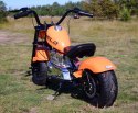 MOTOR CHOPPER "HELD", POMPOWANE KOŁA DO 25 KM/H, PODŚWIETLANY SILNIK/XB1058