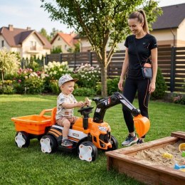 Super koparka, jeździk z łyżką, przyczepa,kiper/YW1003