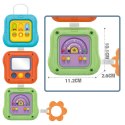 WOOPIE BABY Kostka Sensoryczna Manipulacyjna 6w1 Edukacyjna Zabawka Interaktywna