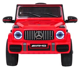 Pojazd Mercedes G63 AMG LIFT Czerwony
