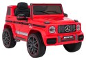 Pojazd Mercedes G63 AMG LIFT Czerwony