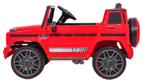 Pojazd Mercedes G63 AMG LIFT Czerwony