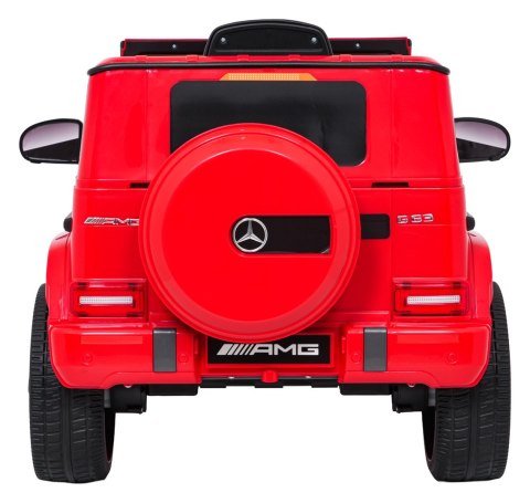 Pojazd Mercedes G63 AMG LIFT Czerwony