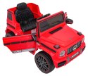 Pojazd Mercedes G63 AMG LIFT Czerwony